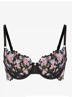 Savage x Fenty Savage Not Sorry Unlined Lace Balconette Bra